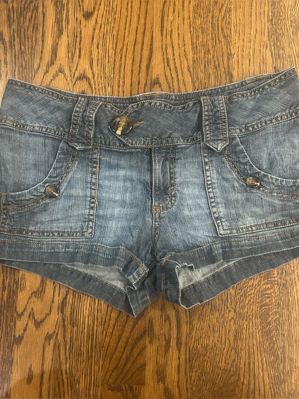 Vintage Y2K Op Low Rise Micro Shorts